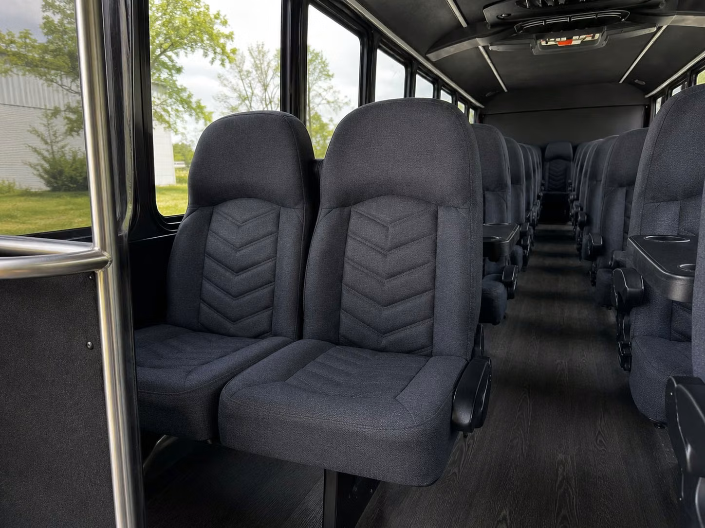 20 passenger minibus inside