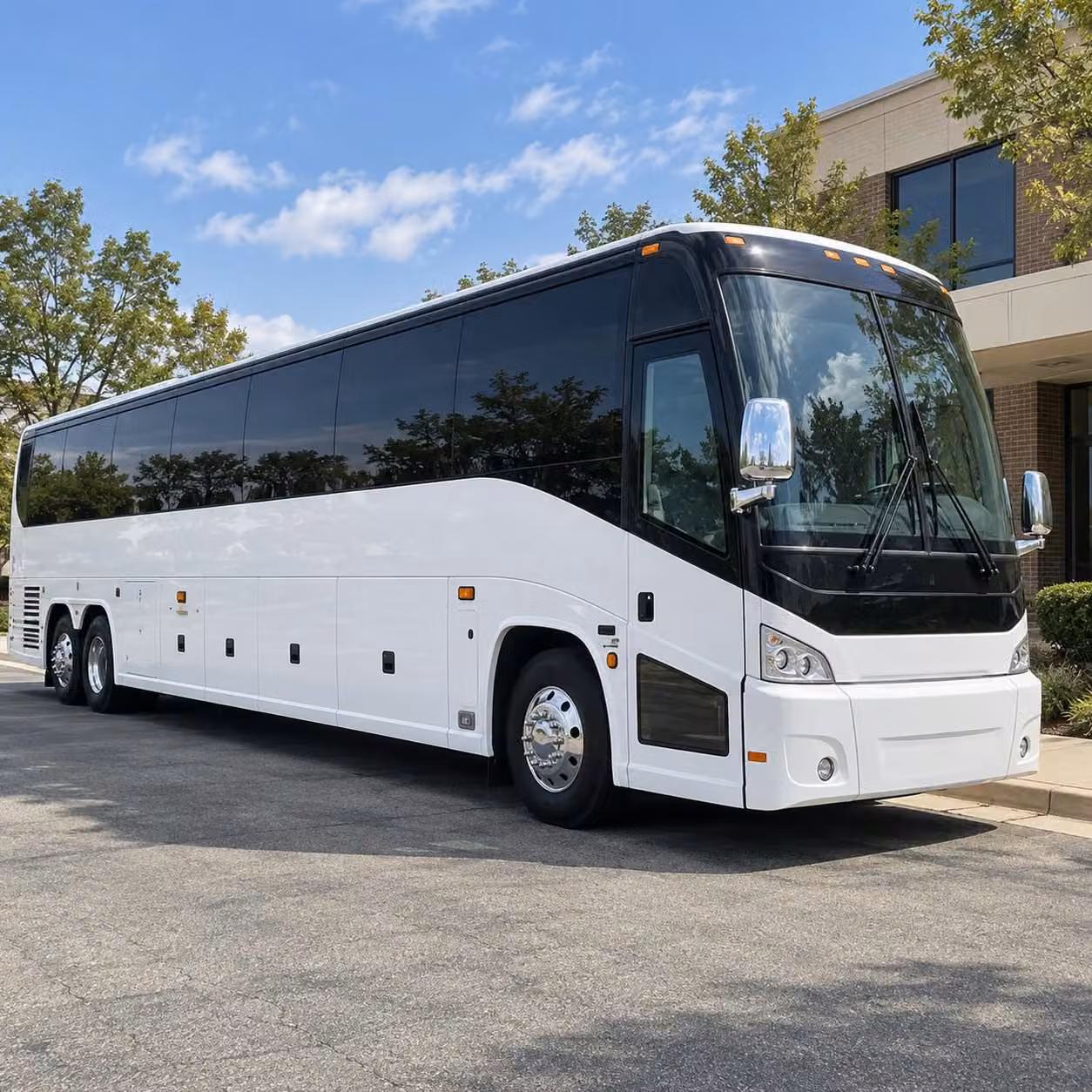 56 passenger charter bus