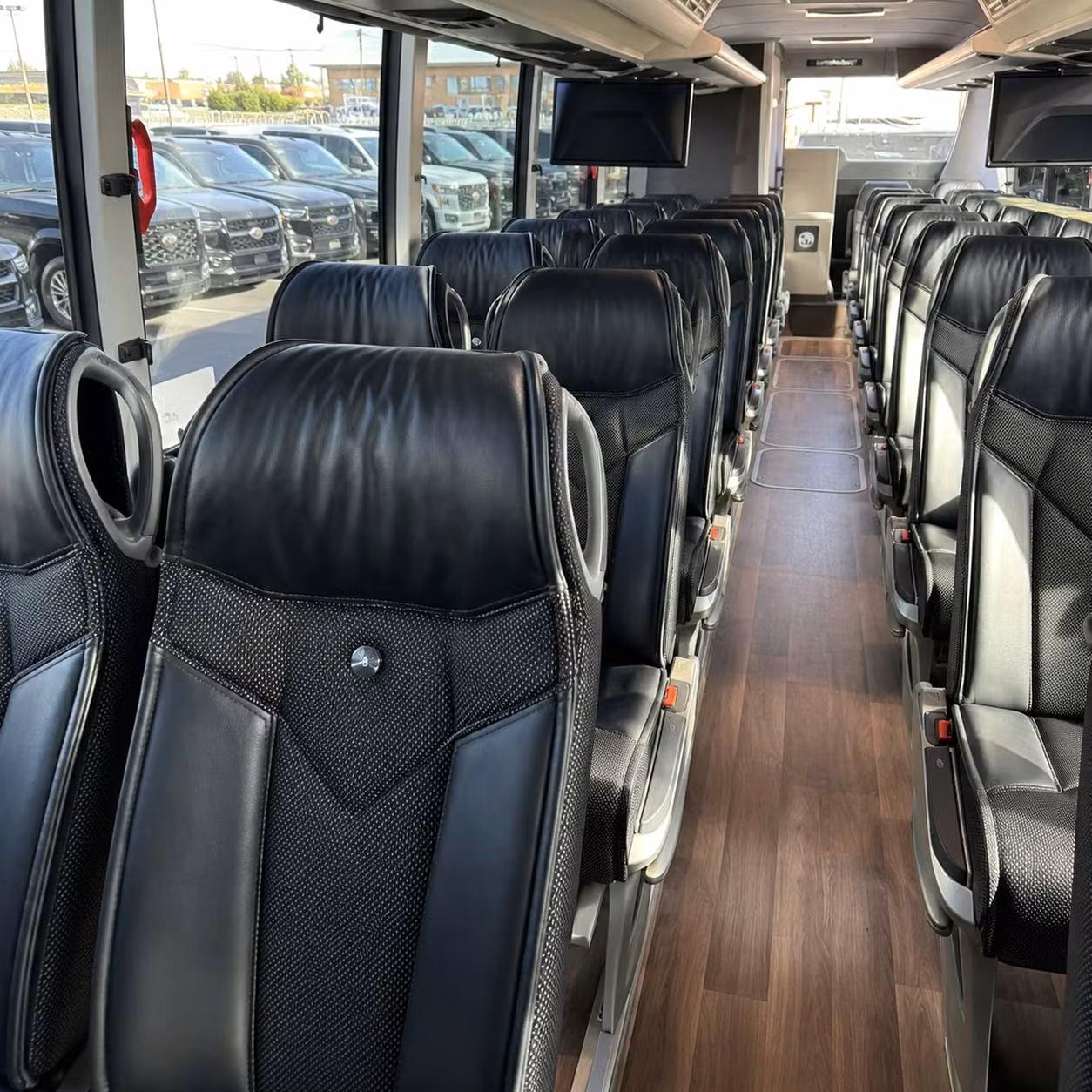 missouri city charter bus rental inside