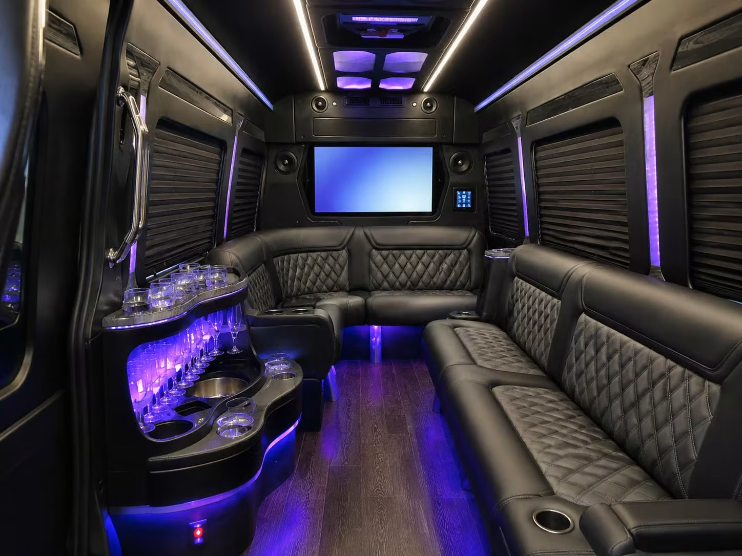 sprinter limousine inside