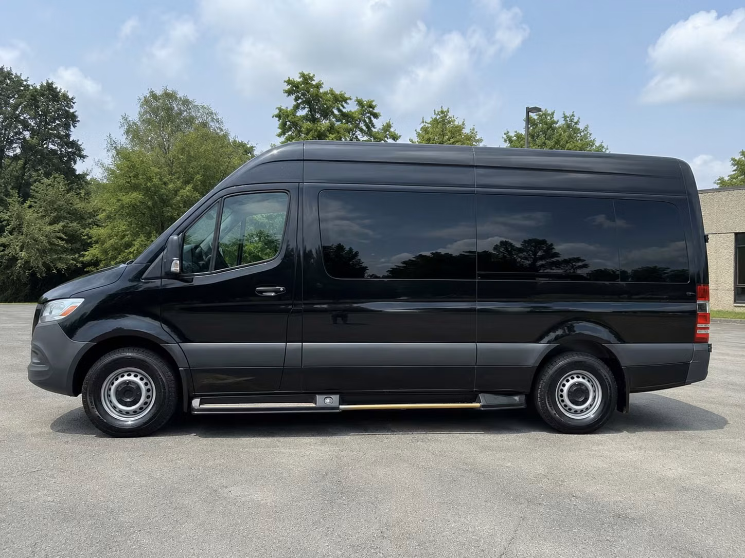 sprinter van with driver